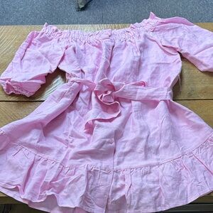 Caitlin Convington x pink lily dress